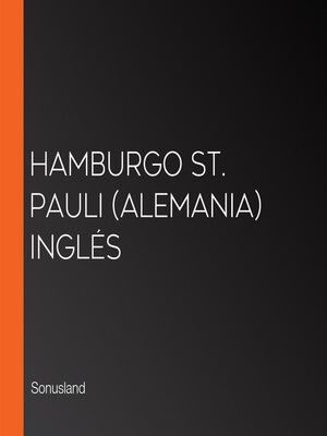 cover image of Hamburgo St. Pauli (Alemania) Inglés